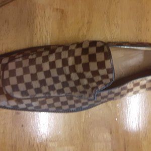 Louis Vuitton mens suede dress shoes